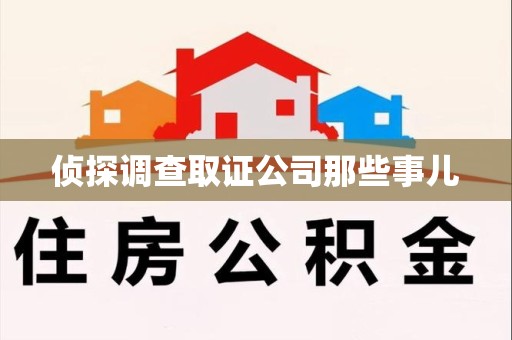 建阳侦探调查取证公司那些事儿