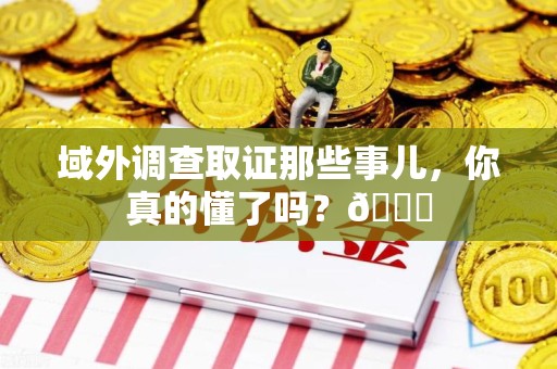建阳域外调查取证那些事儿，你真的懂了吗？😎