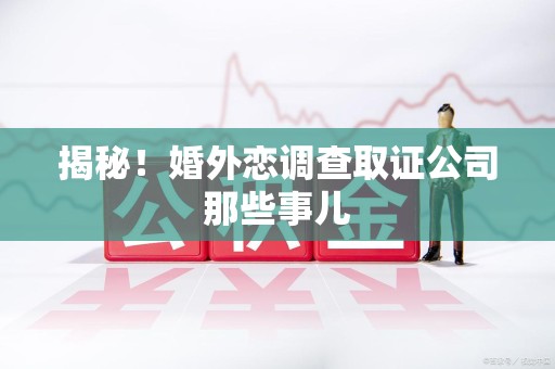 建阳揭秘！婚外恋调查取证公司那些事儿